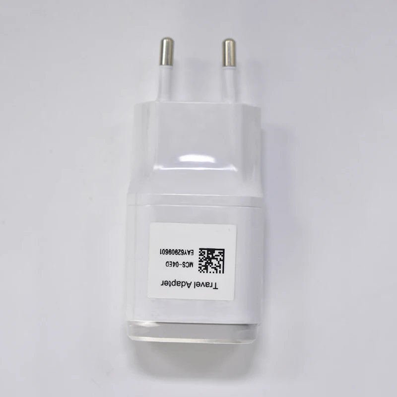 Оригинальное 5V 1.8A Carregador US EU зарядное устройство USB для LG G2 G3 G3S NEXUS 4 5 портативное