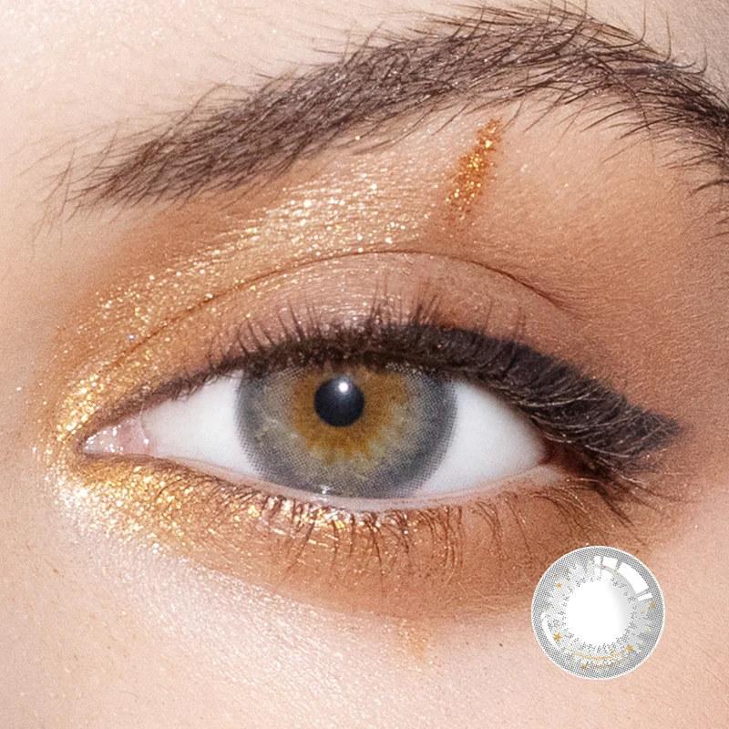 10 шт. контактные линзы с диоптриями изумрудно-зеленые | Красота и здоровье