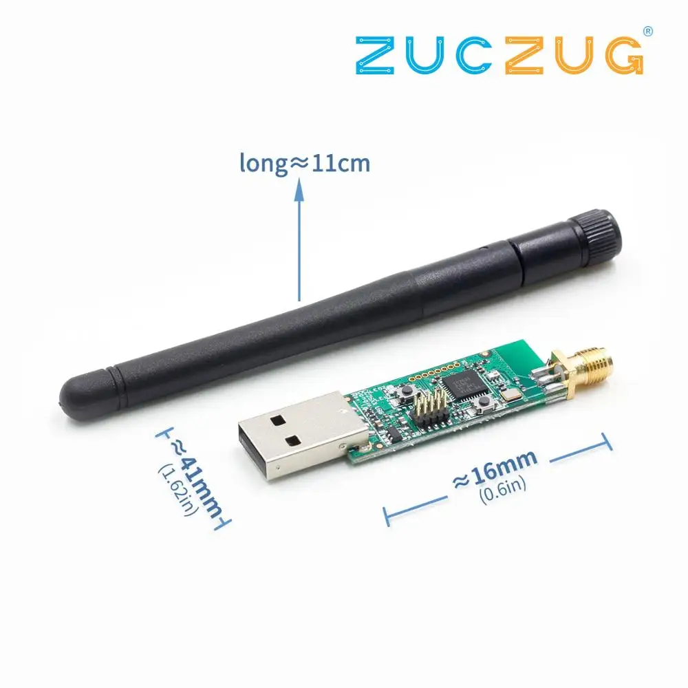 Красный Беспроводной Zigbee CC2531 анализатор голых досок пакетного протокола модуль USB интерфейс ключ захвата пакета Zigbee модуль - Цвет: Красный