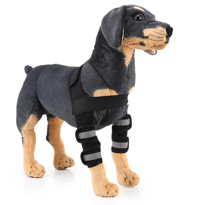 

1 Pair Dog Front Leg Belt Support Brace Elbow Knee Protector