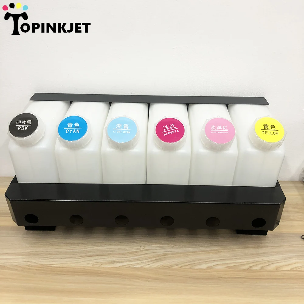 6 + 12 объемных чернил для Roland Mimaki Mutoh ECO Solvent струйный принтер с системой СНПЧ
