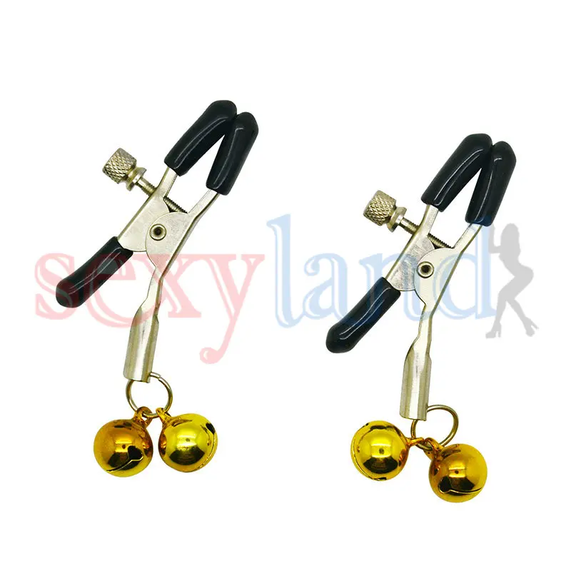 Сексуальные эротические Фетиш кольцо колокольчик застежки для сосков женщин