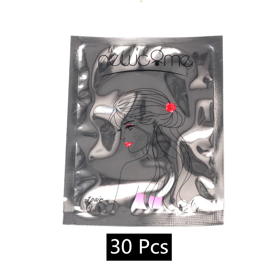 30 Pcs New Come 30/50/100 пар/лот глазные гель-патчи для ресниц, мини-лопасти вентилятора, кругов под глазами Бумага колодки, Прививка наращивания ресниц наклейки-заплатки - Цвет: 30 Pcs New Come