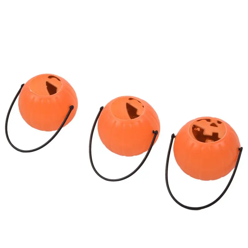 Тыква Конфета 12 мини трюк или угощение Хэллоуин конфеты ведро: оранжевый |