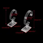 1 шт., прозрачный акриловый держатель-подставка для часов и браслетов, витрина для розничного магазина N58F