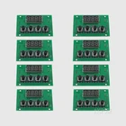 8 шт., светодиодные ламсветодиодный для материнской платы, 7x12 Вт, 6x12 Вт, 5x12 Вт, 12x12 Вт, 48 каналов