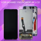 Catteny 6,59 дюймов для Huawei Honor 9X ЖК-дисплей с сенсорным дигитайзером для Honor 9X Global Premium Y9S дисплей HLK-AL00 TL00 в сборе