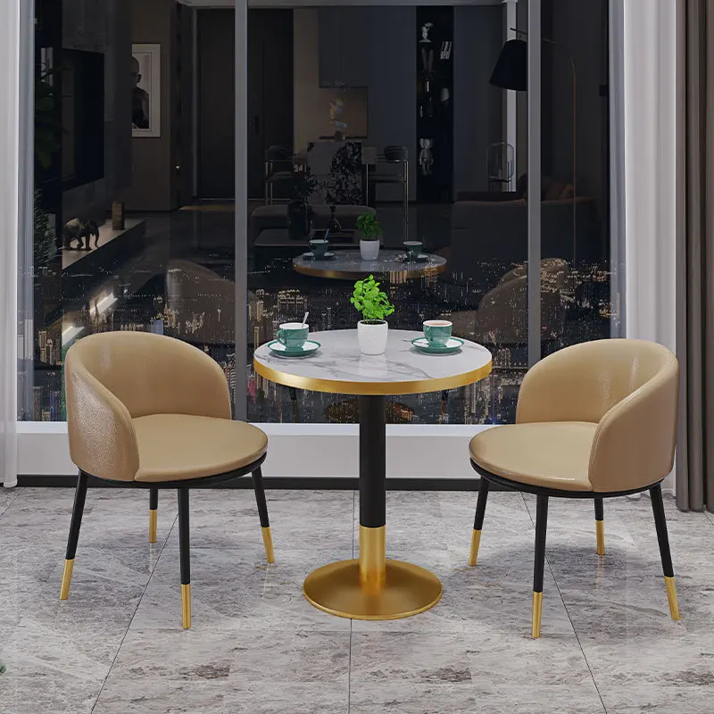 

Luxury Dining Chair Nordic Style Hotel Negotiation Chairs Home Living Room Bedroom Leisure Makeup Chair Plated Stainless Steel