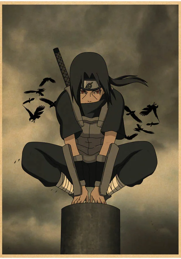 Itachi настенные плакаты картина Настенная обои фотография | Дом и сад