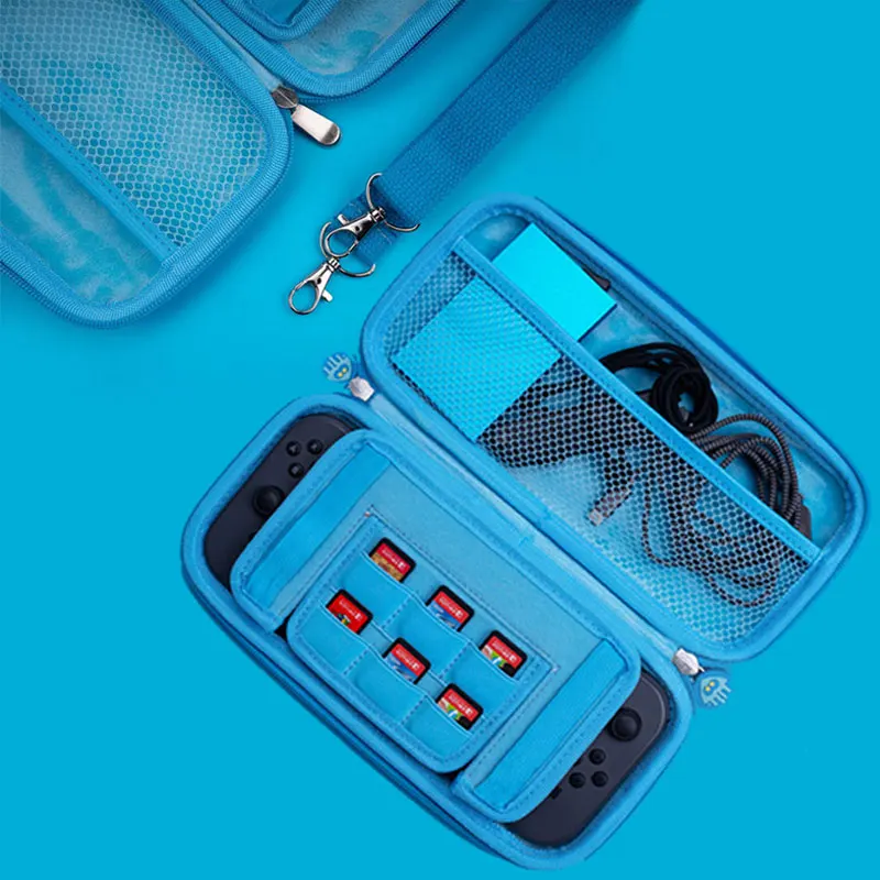 Чехол-книжка портативный жесткий чехол из ЭВА s для консоли-переключателя сумка