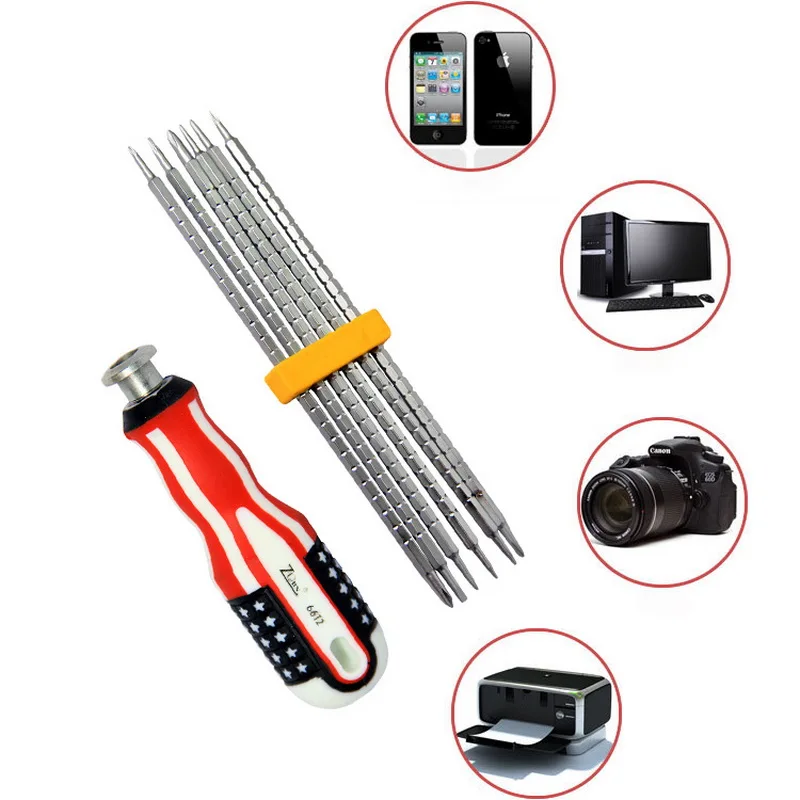 Urijk 6 In 1 Profession Screwdriver Kit Portable Precision Instrument Repair Tool For Phone Electric Appliance Maintenance | Инструменты