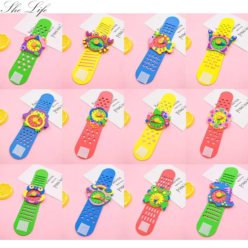 

5 шт., детские часы из вспененного этилвинилацетата