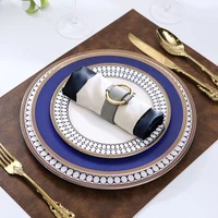 full tableware of plates bone china gold knife spoon fork dinnerware set zero waste kitchen device sets room decoration gift