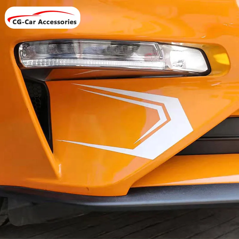 

Car exterior blade sticker triangle track garland sticker For 18-20 Ford Mustang Decoration Accessories