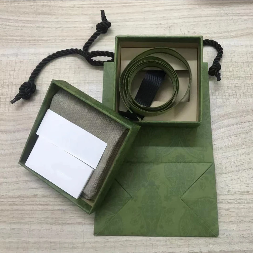 

Letter G Green Pattern Jewelry Box Packaging Bracelet Ring Necklace Storage Gift Box Bag Special Jewelry Gift Box