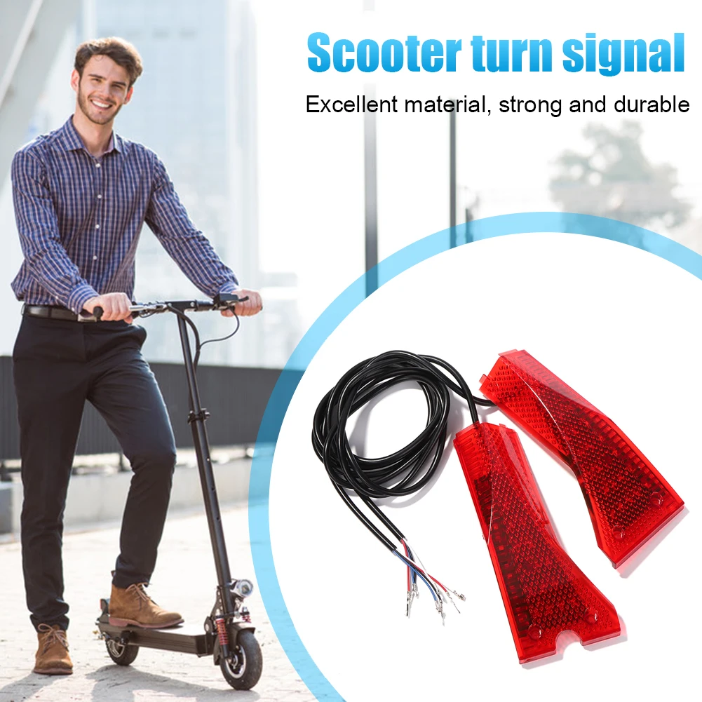Electric Scooter Turn Signals Indicator Blinker Light for KUGOO M4 PRO Motorcycle Lamp Scooters Accessories | Спорт и развлечения