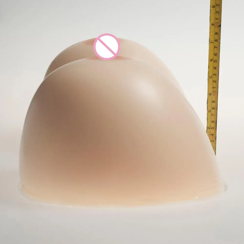 

10000g White Round Super Soft Fake Boobs Silicone Breast Huge Cup Artificial Boobs Enhancer Crossdresser Drag Queen Shemale