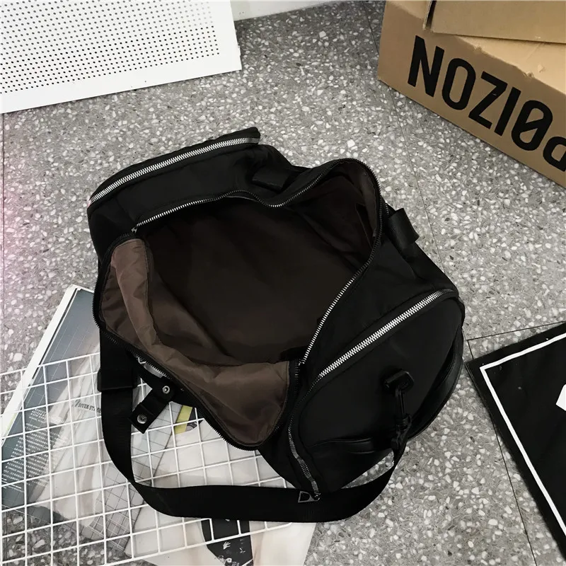 Quality Travel Bag black Nylon Couple Travel Bags Hand Luggage For Men And Women Fashion Bag WaterProof Handbags