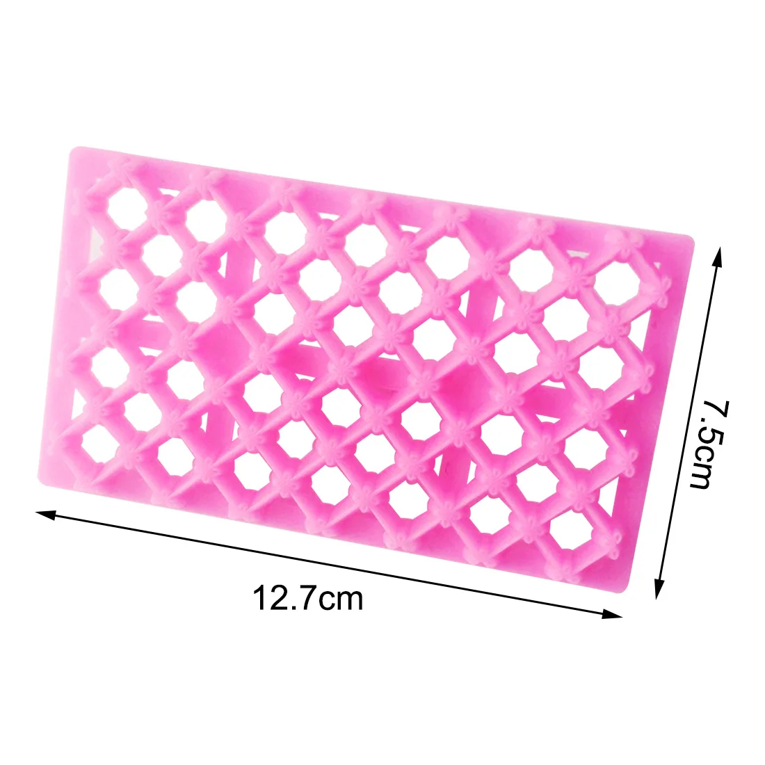 1 шт. DIY помадка для бисквита формы пластиковые милые торты тиснение цветок резак