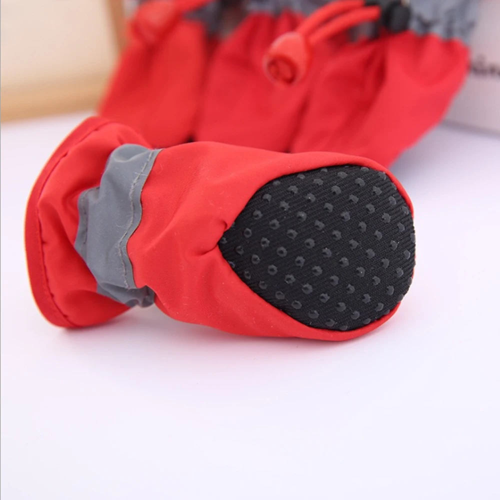 4 шт. водонепроницаемые Нескользящие ботинки для собак чихуахуа|Обувь собак| |