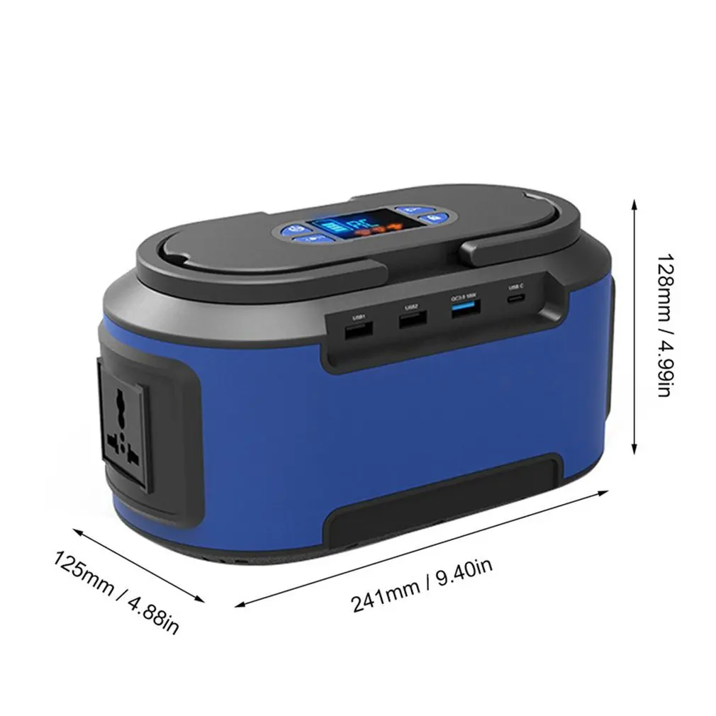 

Energy Storage Box Portable Solar Generator Fast Charging Outdoor Camping Household Emergency AC Mobile Power Supply