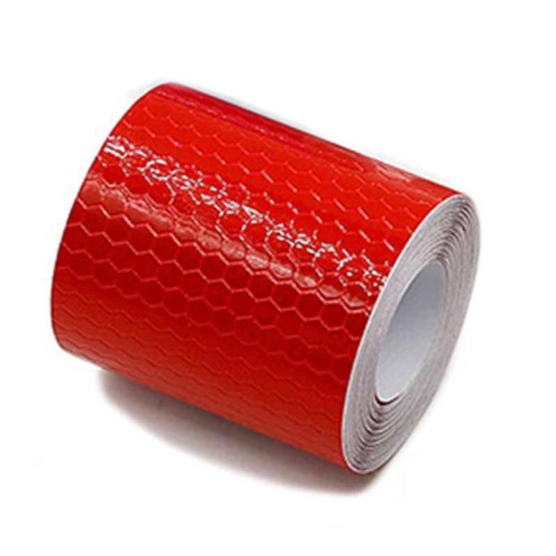 

5*300cm Car Reflective Tape Warning Stickers Car Warning Safety Reflection Strips Film Auto Reflector Sticker Car Styling Decor