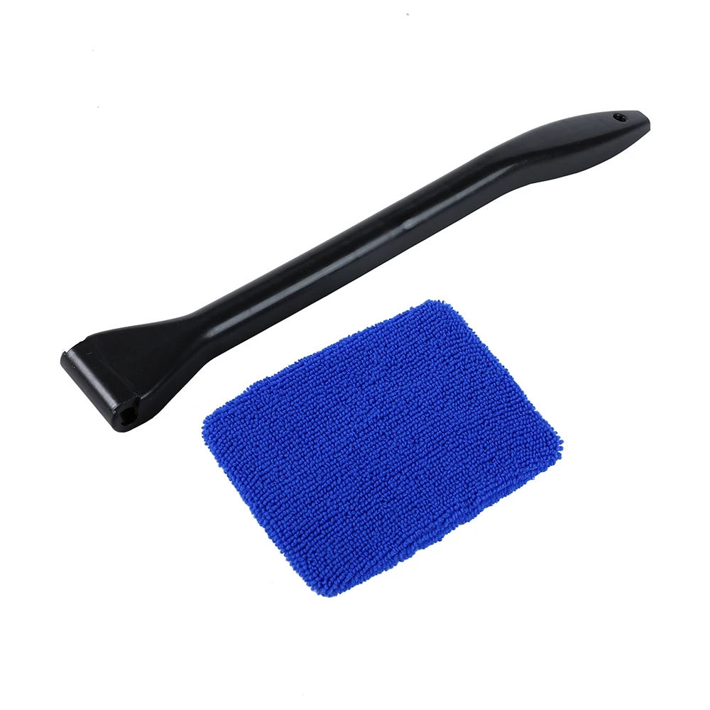 

1Pcs Detachable 13 inch Window Brush Microfiber Wiper Cleaner Cleaning Brush with Cloth Pad Car Auto Cleaner Cleaning Too