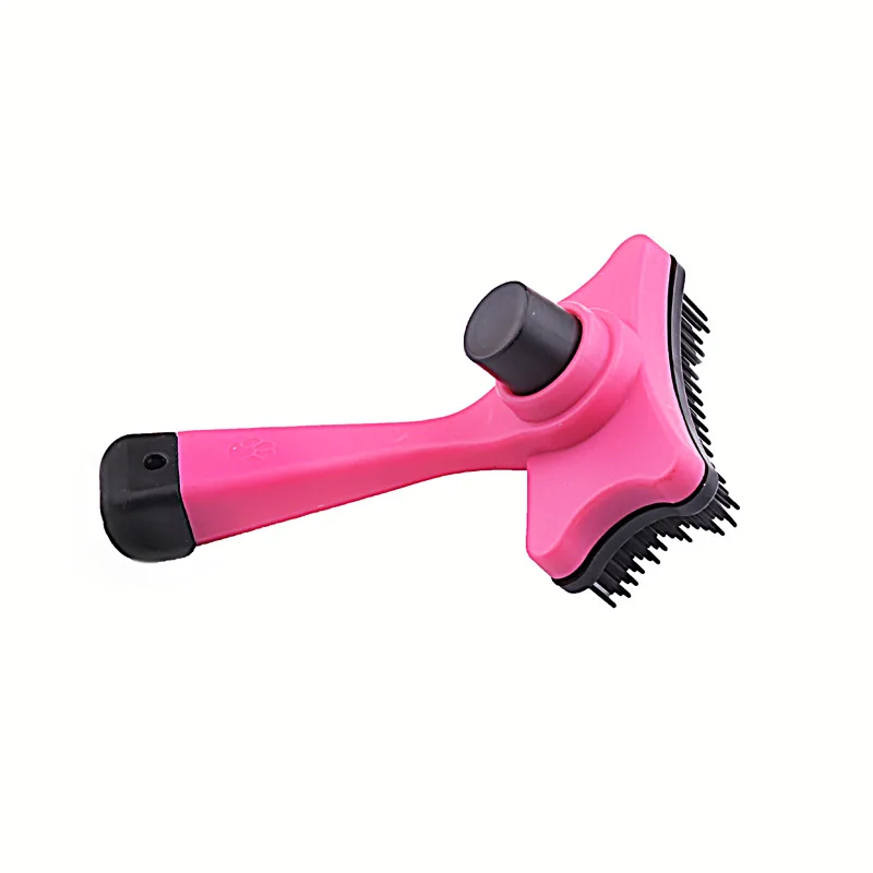 

Pink Puppy Cat Faded Comb Hair Brush Plastic Pet Dog Grooming Supplies for Small Dogs Cats Brushes Mascota Products for Pets