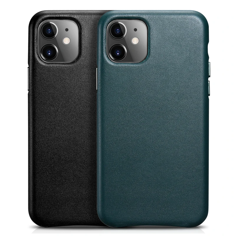 

Original Cowhide Genuine Leather Back Case for iPhone 11 Slim iPhone11 Pro Phone Case Protective Back Cover for iPhone11 Pro Max