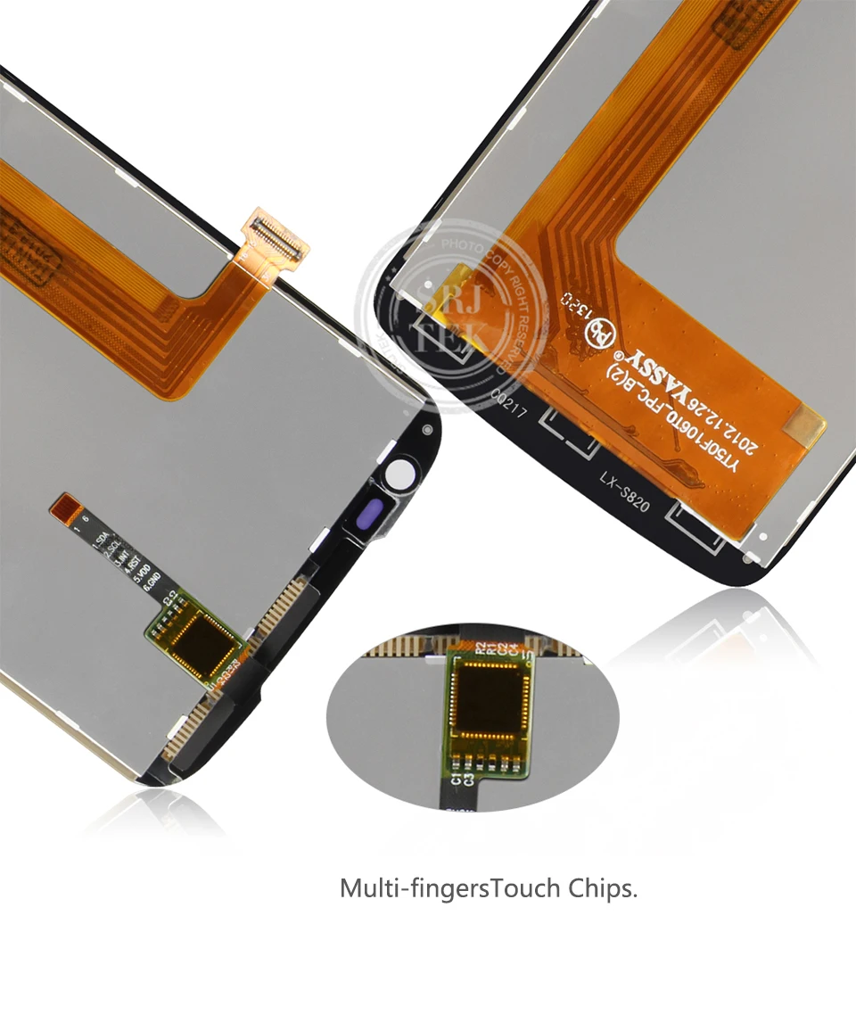 Черный белый красный для lenovo S820 lcd кодирующий преобразователь сенсорного экрана в сборе запасные части для lenovo S820 дисплей S820