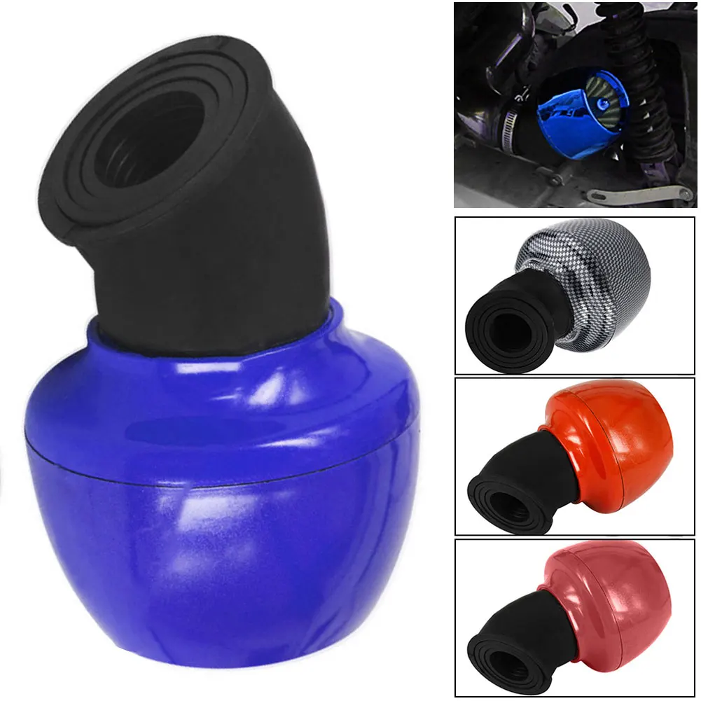 Stable 45 Angled Neck With Ring Bike Lightweight Scooter Mesh Durable Air Filter Modified Motorcycle Accessories Adjustable Hose |