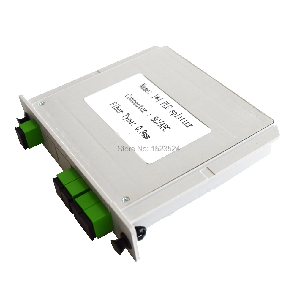 Бесплатная доставка 1x4 LGX коробка Кассетная карта вставки SC/APC PLC сплиттер модуль