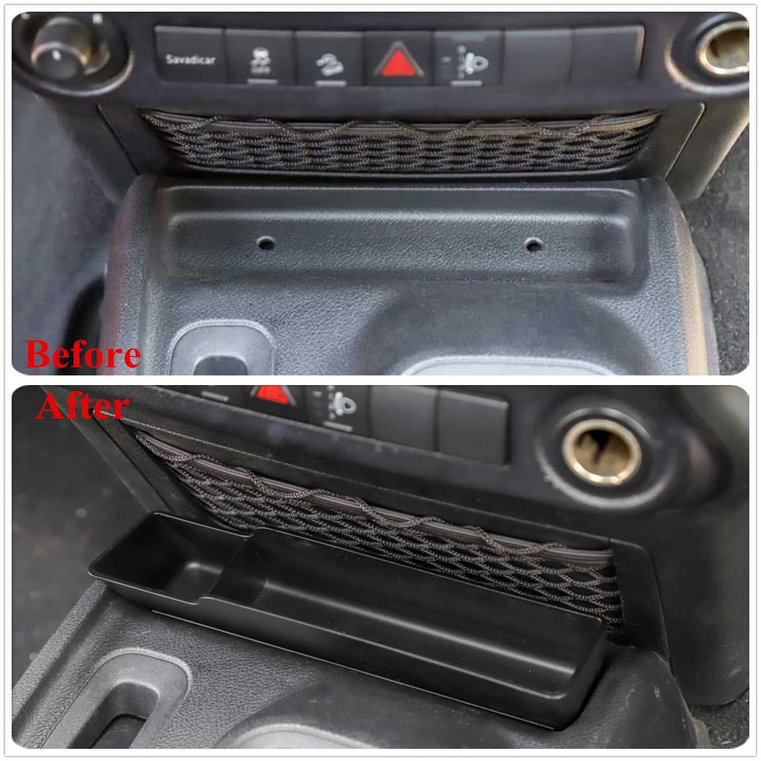Для Jeep Wrangler JK JKU 2011 2018 2/4 дверь Rubicon Sport Sahara коробка для хранения с переключением