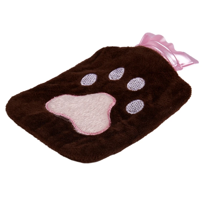 Мини бутылка для горячей воды плюшевая грелка рук зимняя сумка (офсетная печать)|Грелки| |