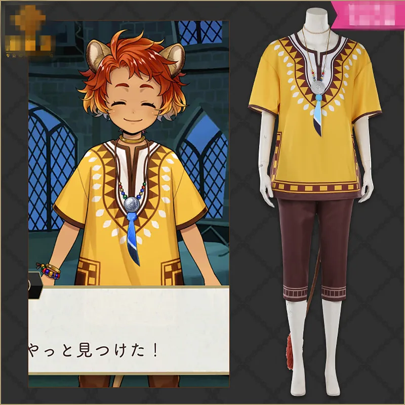 2021 НОВЫЙ полный костюм для взрослых Twisted Wonderland Cheka Leon Nephew