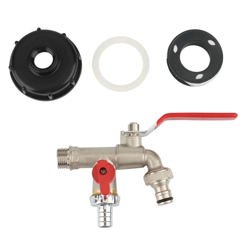 1/2 IBC Adapter Garden Water Tank Faucet Connector Rainwater Valve Tap Connectors | Обустройство дома