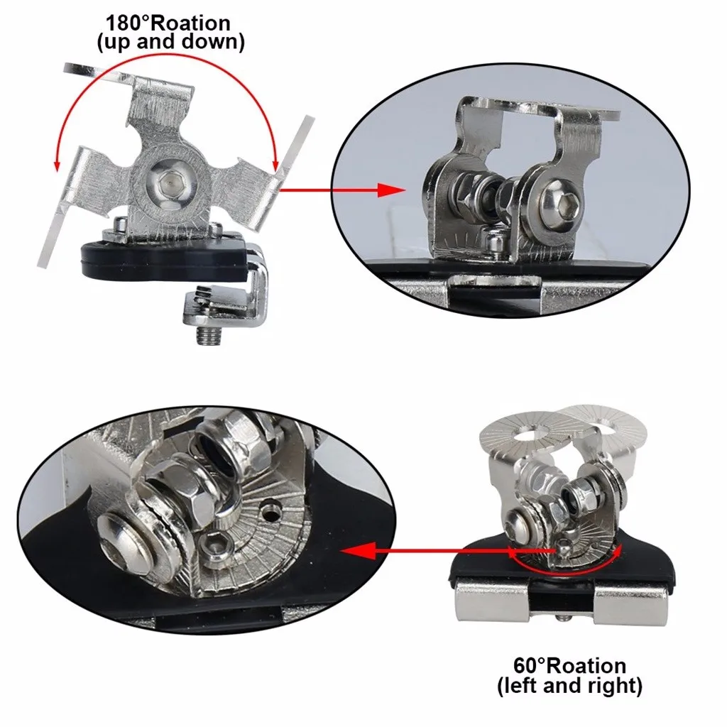 2 шт. Автомобильный кронштейн держатель зажима из нержавеющей стали монтажный