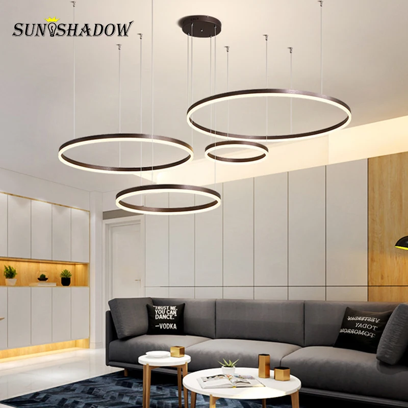 Продажа Минималистичный современный светодиодный подвесной светильник, люстра цвета кофе и золота, лампа для столовой, кухни, гостиной, спальни, По... Дешево Минималистичный современный светодиодный подвесной светильник, люстра цвета кофе и золота, лампа для столовой, кухни, гостиной, спальни, По...