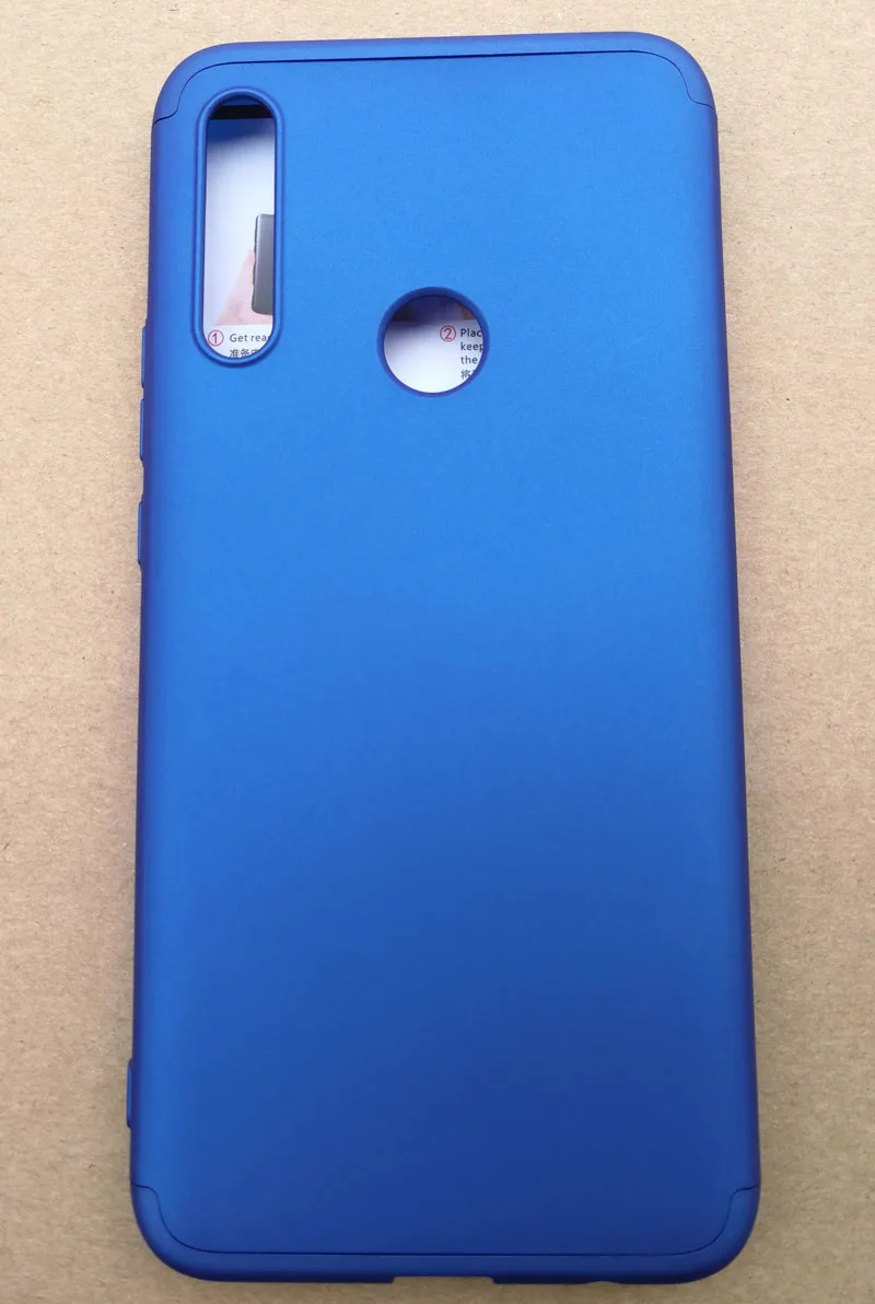 Чехол gkk для huawei P Smart Z с полной защитой - Цвет: Blue