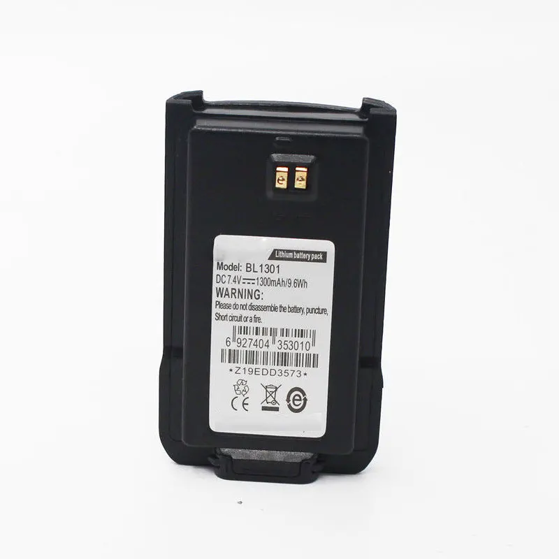 BL1719 BL1301 1650 мА/ч, 1300 мА/ч, литий-ионный аккумулятор Батарея для HYTERA HYT TC-508 TC-446S TC-518 TC-580 TC-500S TC-585 TC-560 TC-510 радио