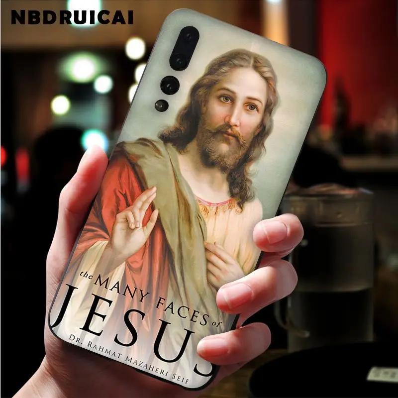

NBDRUICAI Jesus Christ TPU Soft Silicone PhoneCase Cover for Huawei P9 10 lite P20 pro lite P30 pro lite Psmart mate 20 pro lite