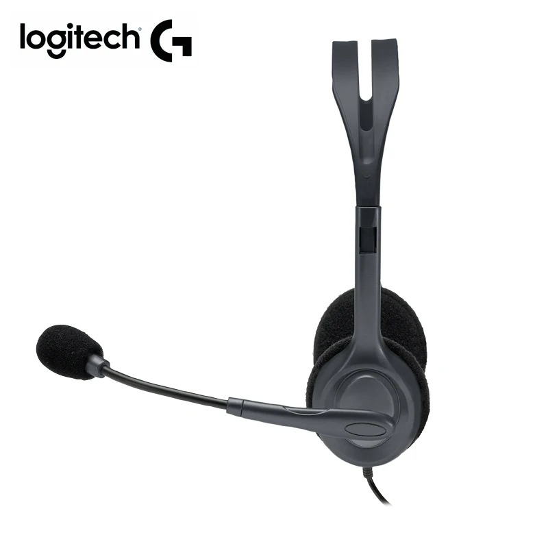 Стереонаушники Logitech H111 многофункциональные наушники с регулировкой громкости