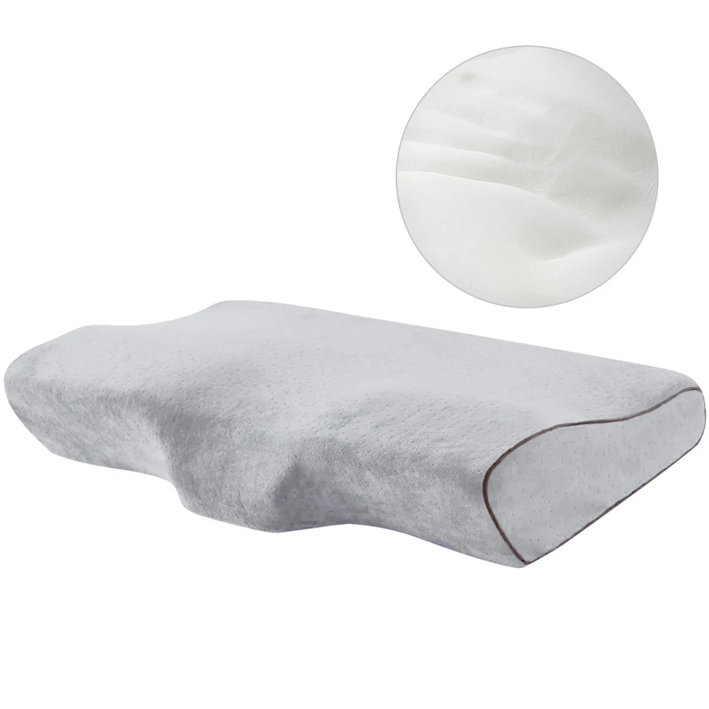 Butterfly Shaped Pillow Memory Foam Bedding Neck Protection Slow Rebound Health Cervical Size 50*30CM | Дом и сад
