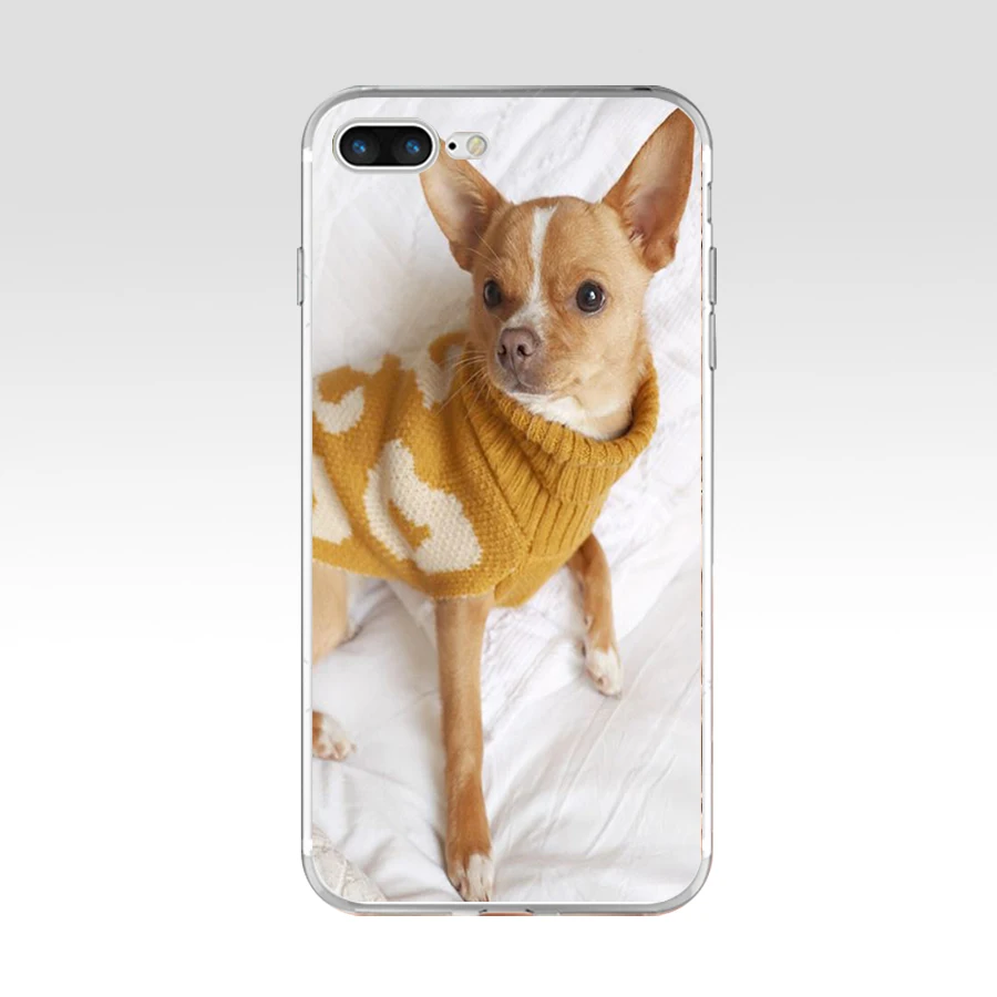 180FG I Love My Chihuahua Dog Мягкий силиконовый чехол из ТПУ для Apple iPhone5 5s se 6 6s 7 8 plus x xr xs