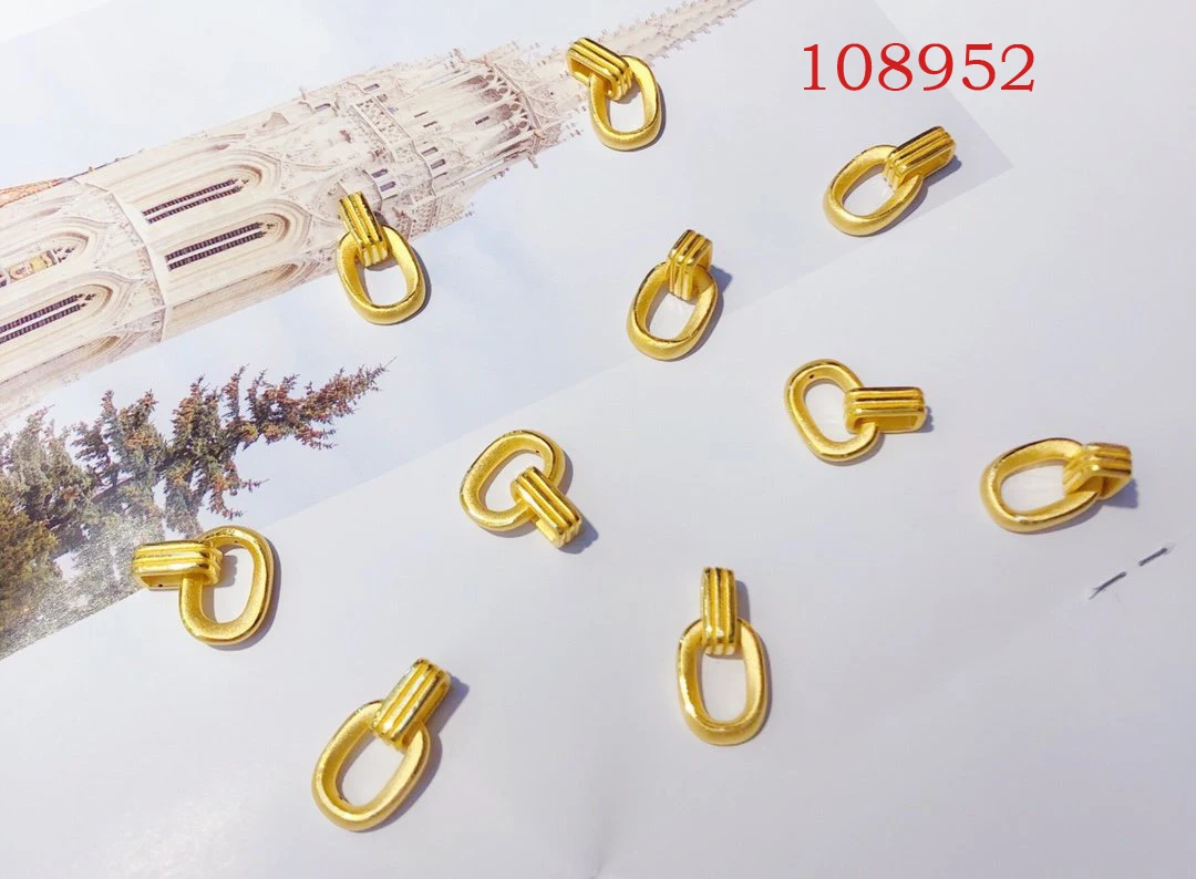 HX 24K кулон из чистого золота настоящий AU 999 солидный Золотой шарм красивое