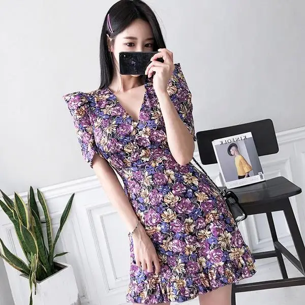 Летнее элегантное милое повседневное свободное винтажное легкое платье с