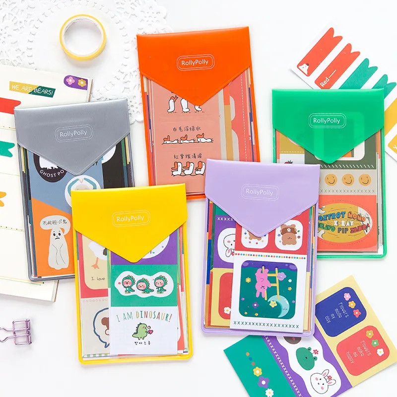 1 Набор/1 партия милые канцелярские наклейки RollyPolly дневник декоративные
