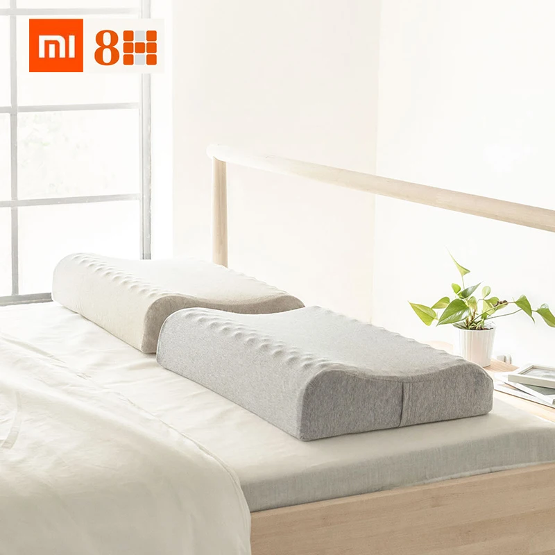 Xiaomi youpin 8H Natural Latex Massage Pillow Z3 Spa Sleeping Cervical  Massage Health neck pillow Bonded Head Care Pillow Case