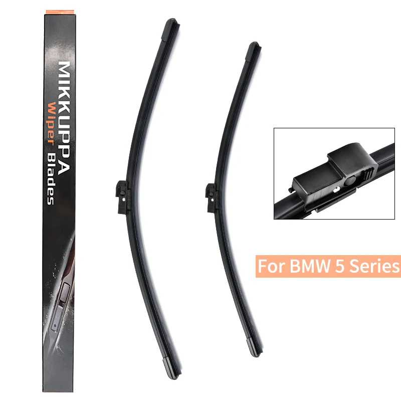 Передние щетки стеклоочистителя Mikkuppa для BMW 5 серии E39/E60/E61/F07/F10/F11 1995-2018