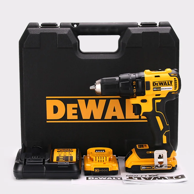 Dewalt DCD791 DCD777 20V Беспроводная сверлильная электрическая отвертка Мини Беспроводной Мощность драйвер постоянного тока литий-ионный Батарея 2-Скорость
